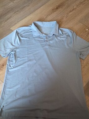 lululemon athletica Men’s Light Blue Performance Polo